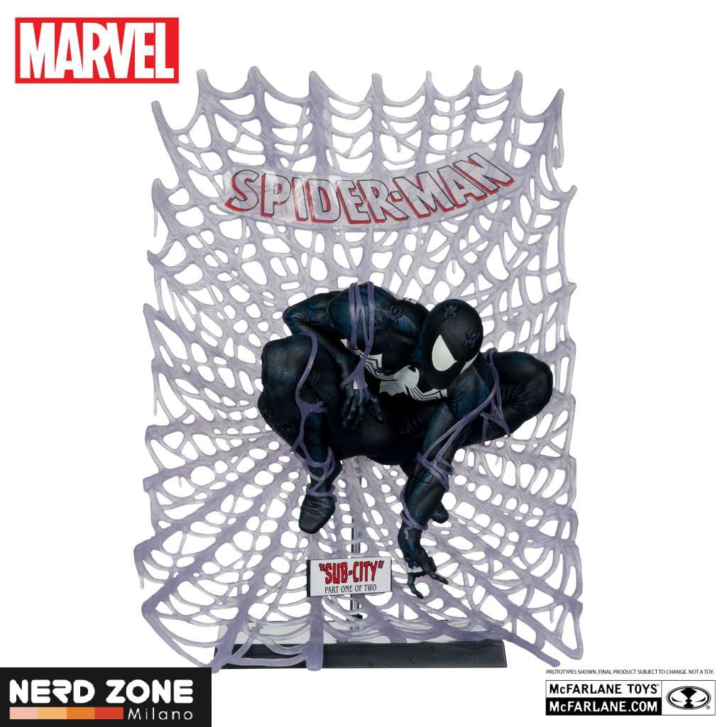 McFARLANE TOYS 2025 - Marvel Collection 1:6th Wv6 Spider-Man (Spider-Man #1 Black Suit)