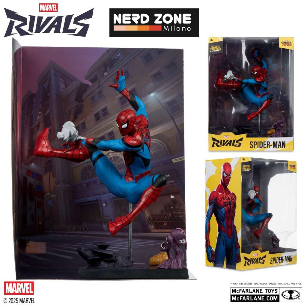PRE ORDINE McFARLANE TOYS 2025 - Marvel Rivals Collection 1:6 W2 Spider-Man