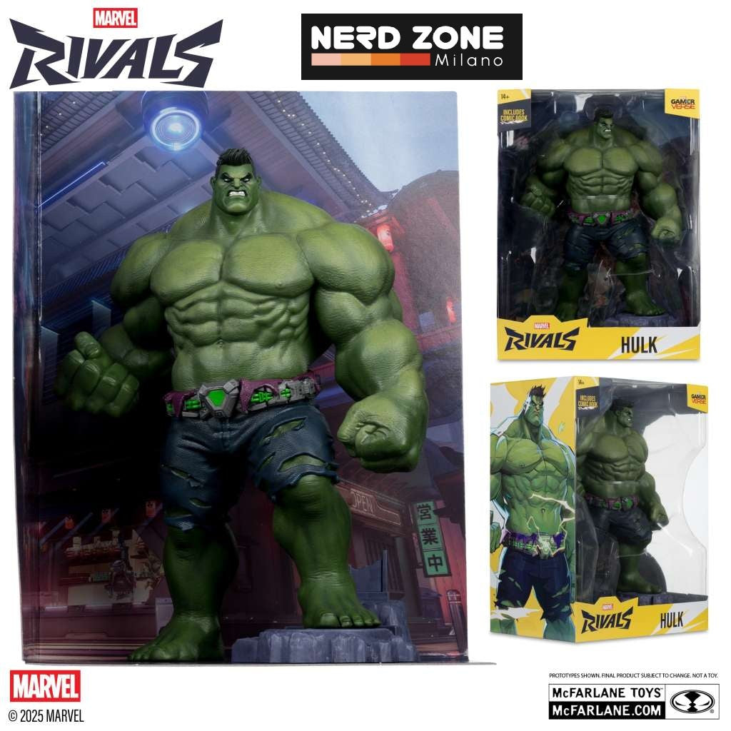 PRE ORDER McFARLANE TOYS 2025 - Marvel Rivals Collection 1:6 W1 The Hulk