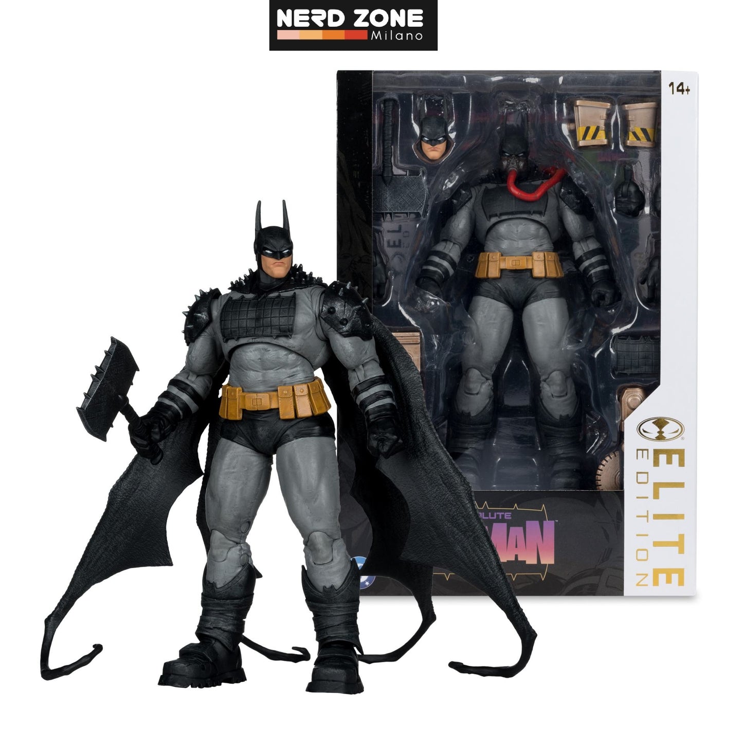PRE ORDINE McFARLANE TOYS 2025 - Mcfarlane Elite Ed 7inch Dc Absolute Batman Action Figure