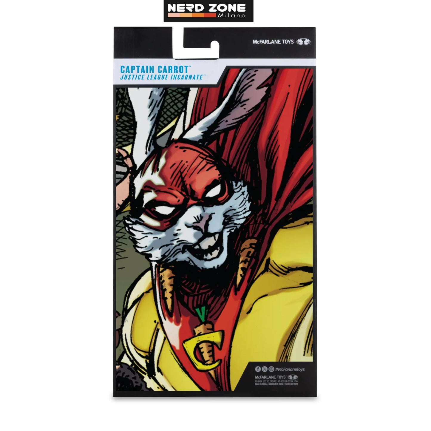 PRE ORDINE - McFARLANE TOYS 2025 - Mcfarlane Vault Dc Multiverse 7inch Captain Carrot Action Figure