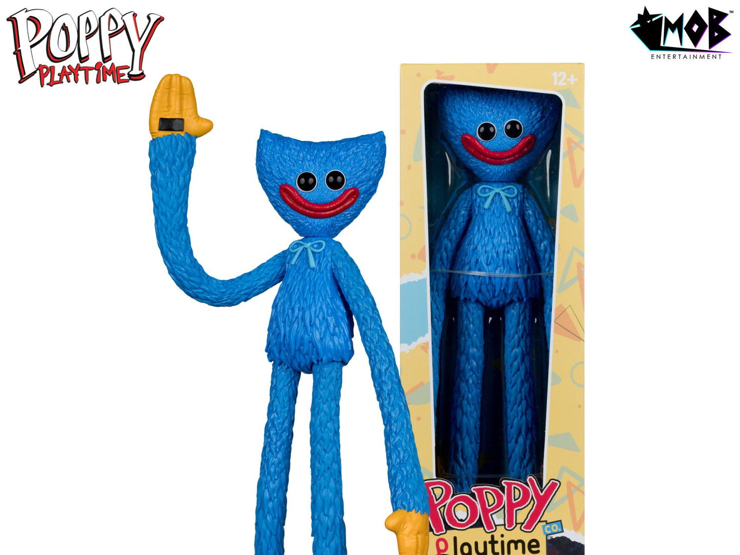 McFARLANE TOYS 2025 - Poppy Playtime 12inch Coffin Huggy Wuggy Smile Figure