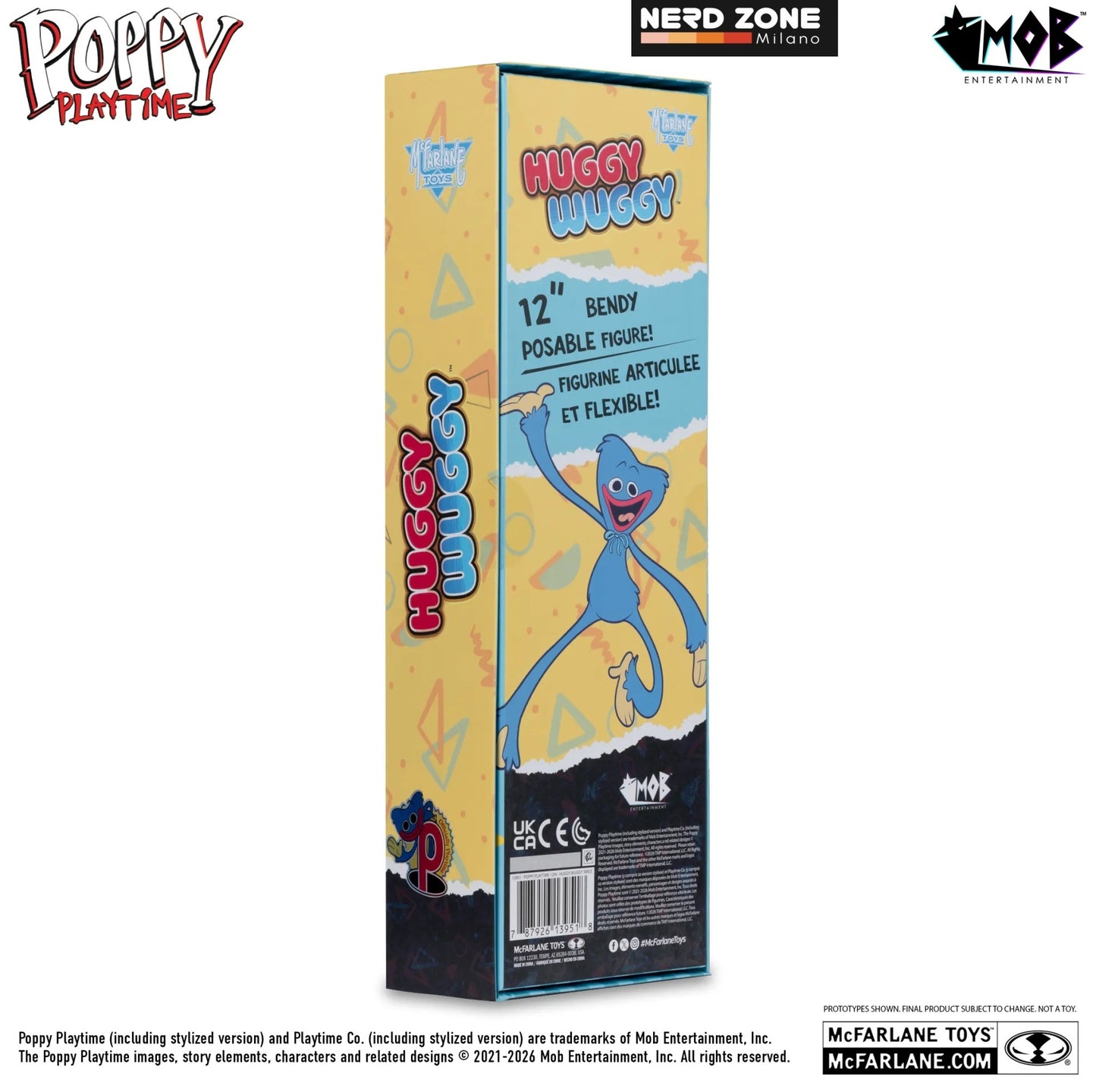 McFARLANE TOYS 2025 - Poppy Playtime 12inch Coffin Huggy Wuggy Smile Figure