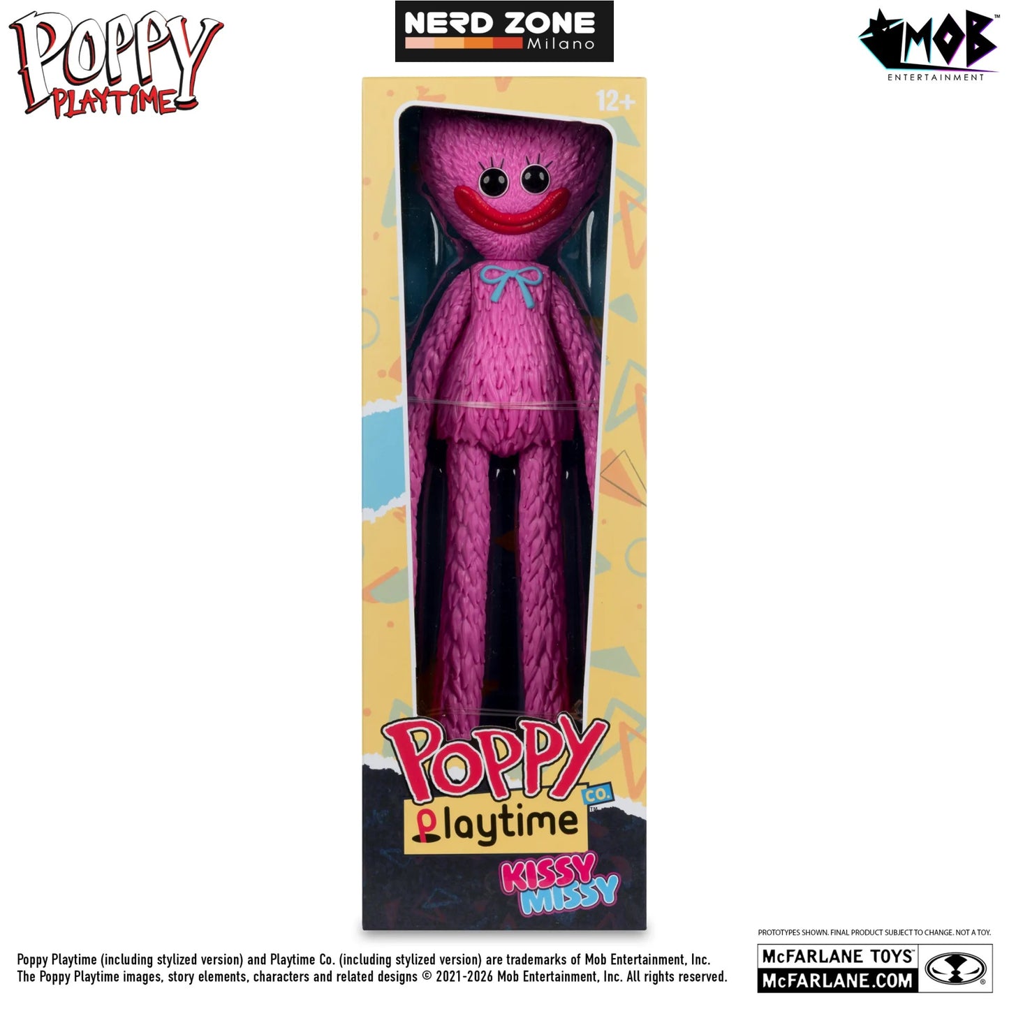 PRE ORDINE - McFARLANE TOYS 2025 - Poppy Playtime 12inch Coffin Kissy Missy Figure