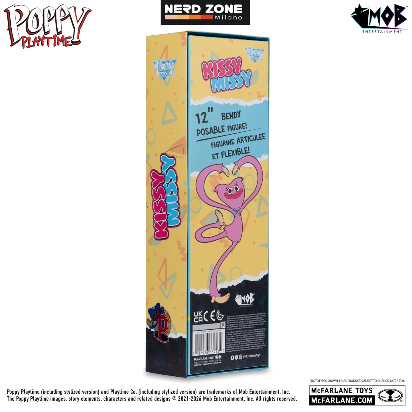 PRE ORDINE - McFARLANE TOYS 2025 - Poppy Playtime 12inch Coffin Kissy Missy Figure