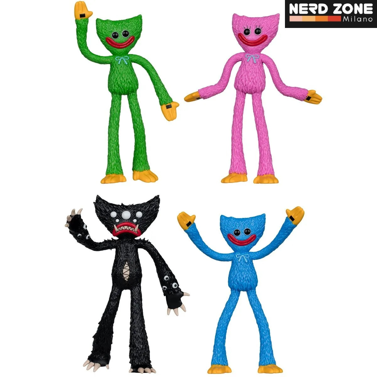 McFARLANE TOYS 2025 - Poppy Playtime 4.5inch Bendables Assortment (6)