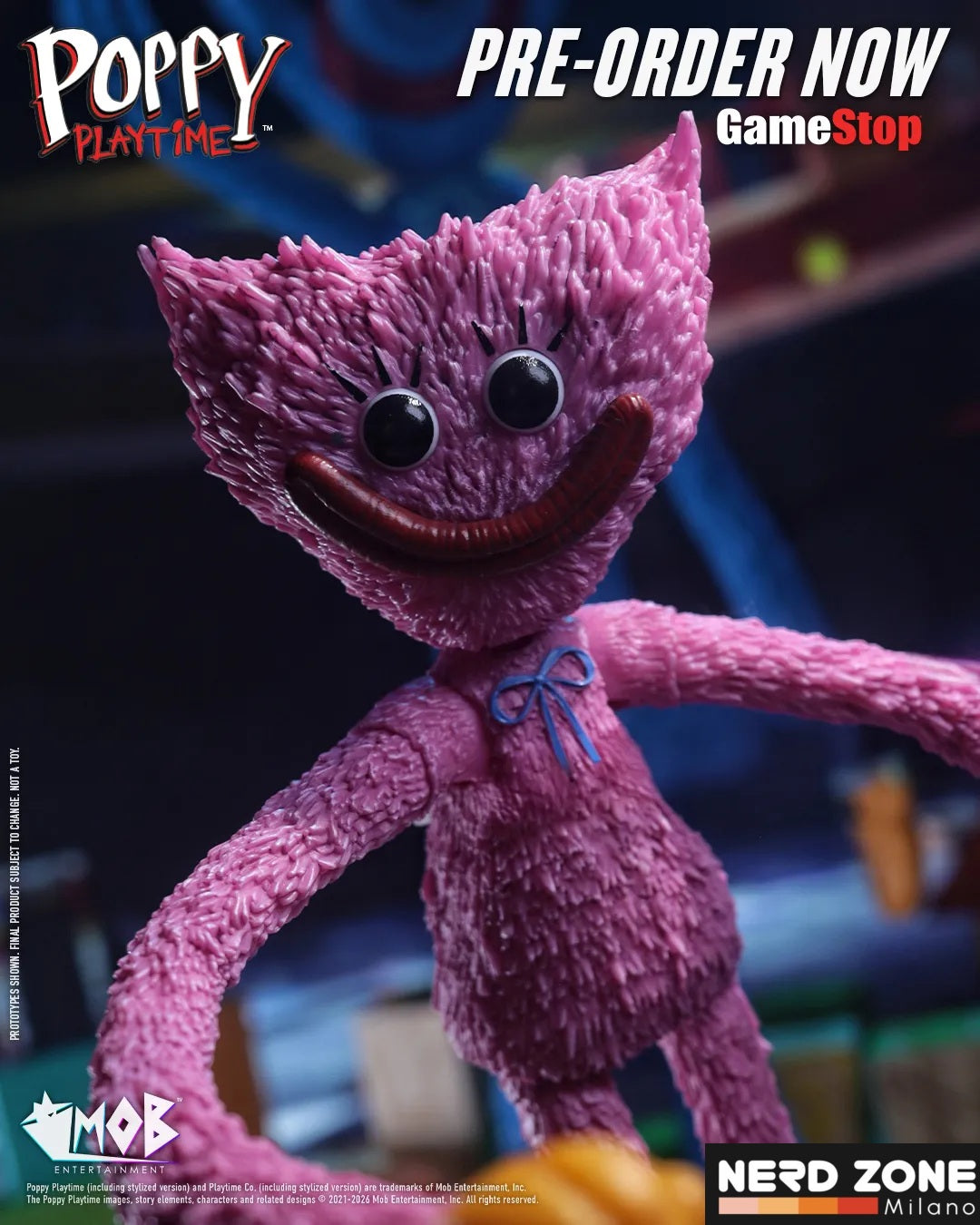 PRE ORDER - McFARLANE TOYS 2025 - Poppy Playtime 7inch Action Figure Assortment (6)