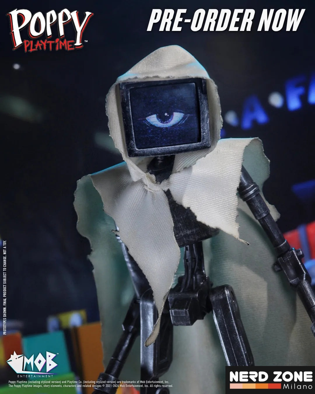 PRE ORDER - McFARLANE TOYS 2025 - Poppy Playtime 7inch Action Figure Assortment (6)