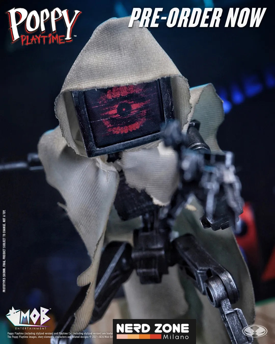 PRE ORDER - McFARLANE TOYS 2025 - Poppy Playtime 7inch Action Figure Assortment (6)