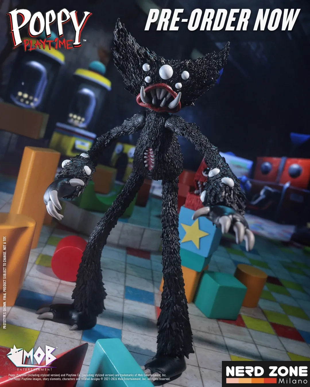 PRE ORDER - McFARLANE TOYS 2025 - Poppy Playtime 7inch Action Figure Assortment (6)