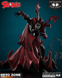 McFARLANE TOYS 2025 - Spawn Black White & Red All Over Spawn By Greg Capullo Resin Statue