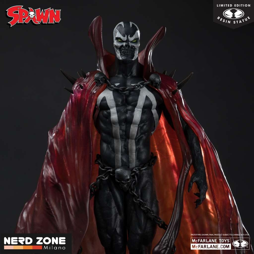 PRE ORDINE - McFARLANE TOYS 2025 - Spawn Black White & Red All Over Spawn By Pupeteer Lee Resin Statue