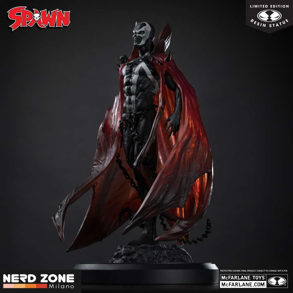 PRE ORDINE - McFARLANE TOYS 2025 - Spawn Black White & Red All Over Spawn By Pupeteer Lee Resin Statue