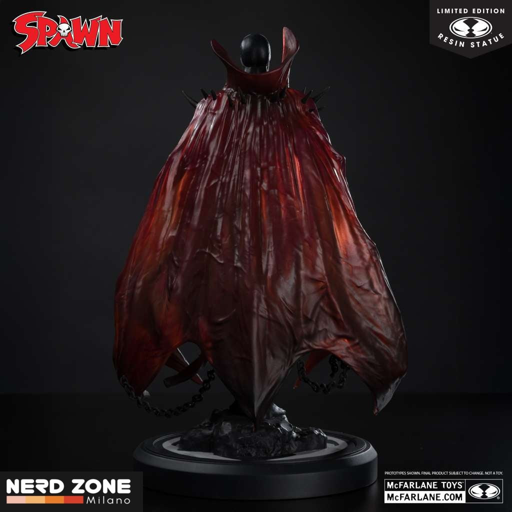 PRE ORDINE - McFARLANE TOYS 2025 - Spawn Black White & Red All Over Spawn By Pupeteer Lee Resin Statue