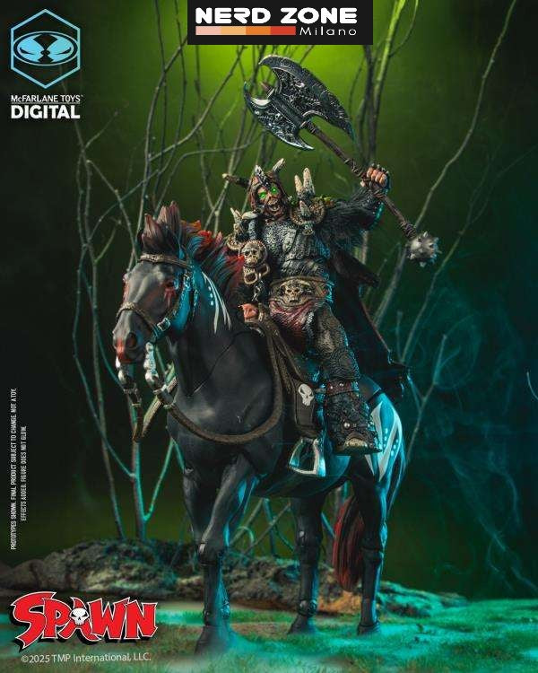 McFARLANE TOYS 2025 - Spawn: The Dark Ages Spawn The Bloodaxe With Horse Af Two-Pack