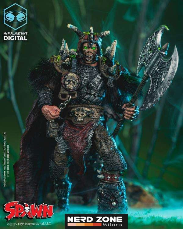 McFARLANE TOYS 2025 - Spawn: The Dark Ages Spawn The Bloodaxe With Horse Af Two-Pack