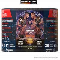 PRE ORDINE - McFARLANE TOYS 2025 - Ufc Posed Ilia Topuria & Justin Gaethje 2-pack Freedom 250
