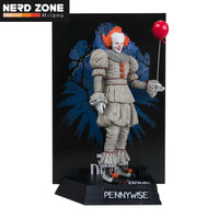 McFARLANE TOYS 2025 - Welcome To Derry - Movie Maniacs Pennywise Gold Label Posed Figure