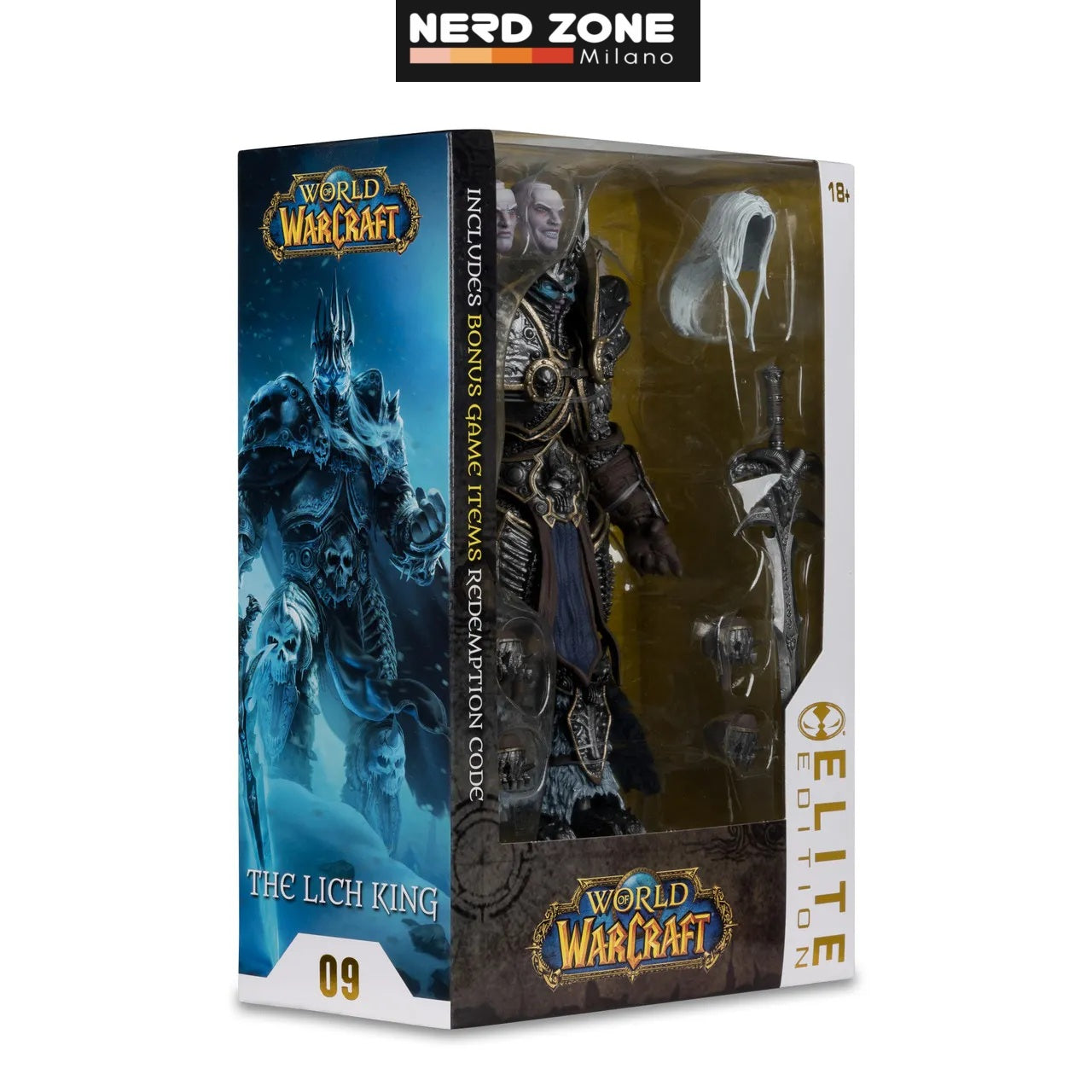 PRE ORDINE - McFARLANE TOYS 2025 - World Of Warcraft Lich King Mcfarlane Elite Edition 7" Action Figure