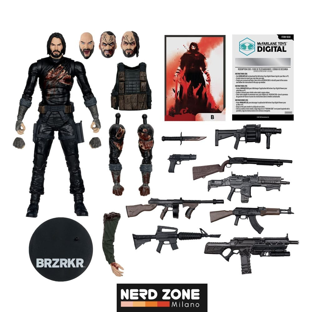 McFARLANE TOYS 2025  Brzrkr 7inch B Action Figure