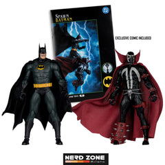PRE ORDINE McFARLANE TOYS 2025 Collector Edition Batman & Spawn 2pk Action Figure