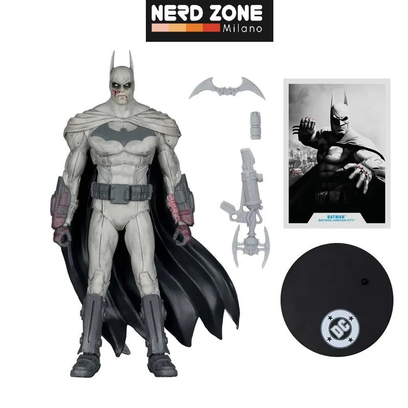 PRE ORDINE McFARLANE TOYS 2025 Dc Multiverse 7in Batman Arkham City Bloody Action Figure
