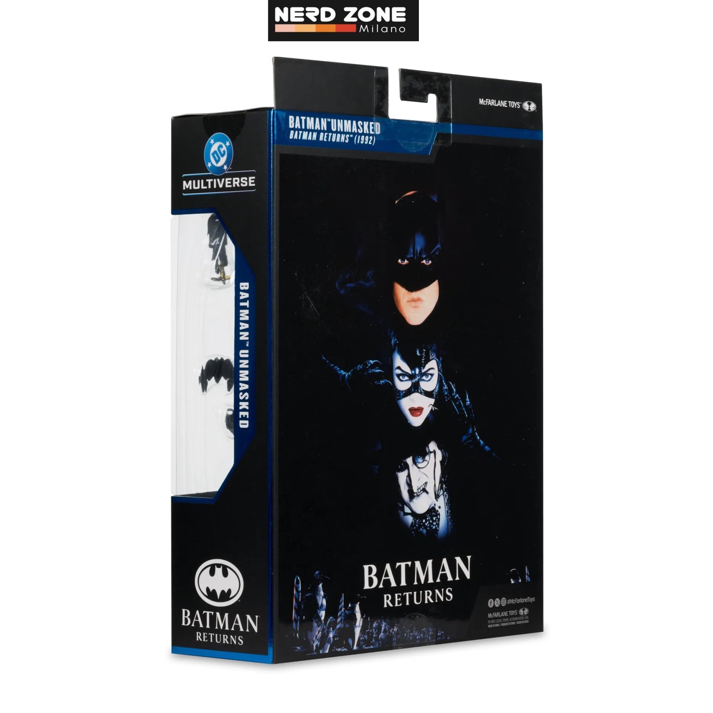 PRE ORDINE McFARLANE TOYS 2025 Dc Theatrical Dlx 7inch Wv6 Batman Returns Unmasked Action Figure