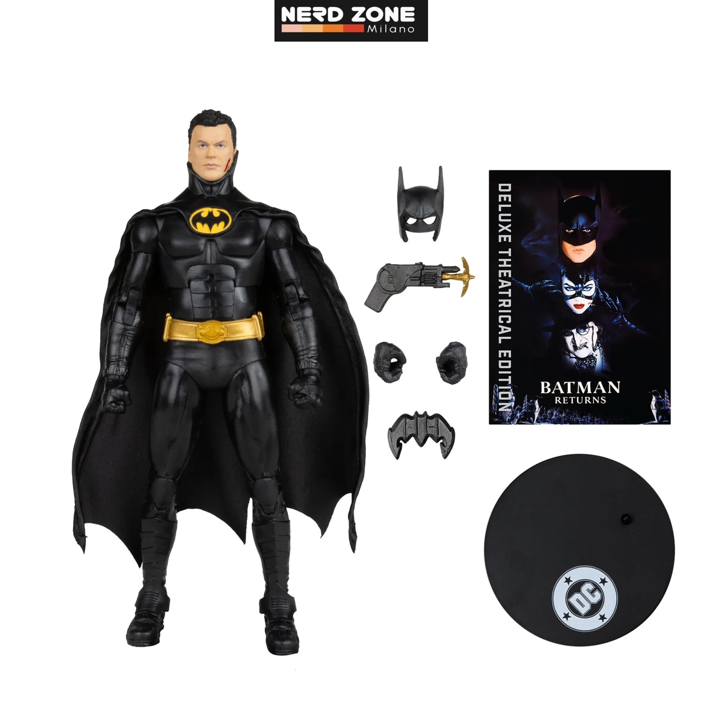 PRE ORDINE McFARLANE TOYS 2025 Dc Theatrical Dlx 7inch Wv6 Batman Returns Unmasked Action Figure
