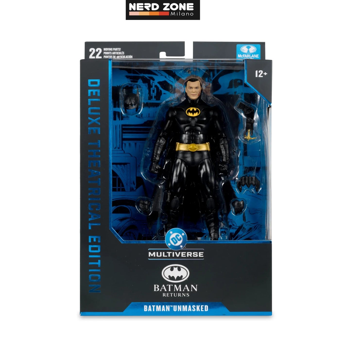PRE ORDINE McFARLANE TOYS 2025 Dc Theatrical Dlx 7inch Wv6 Batman Returns Unmasked Action Figure