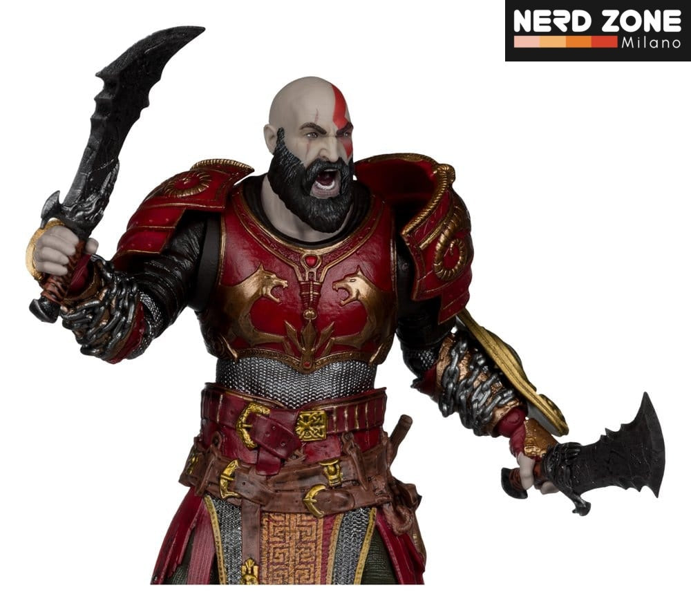 PRE ORDINE -  McFARLANE TOYS 2025 Elite Edition 7inch God Of War Kratos Ares Armor Figure