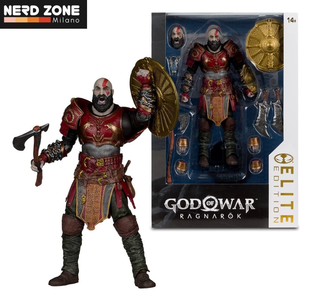 PRE ORDINE -  McFARLANE TOYS 2025 Elite Edition 7inch God Of War Kratos Ares Armor Figure