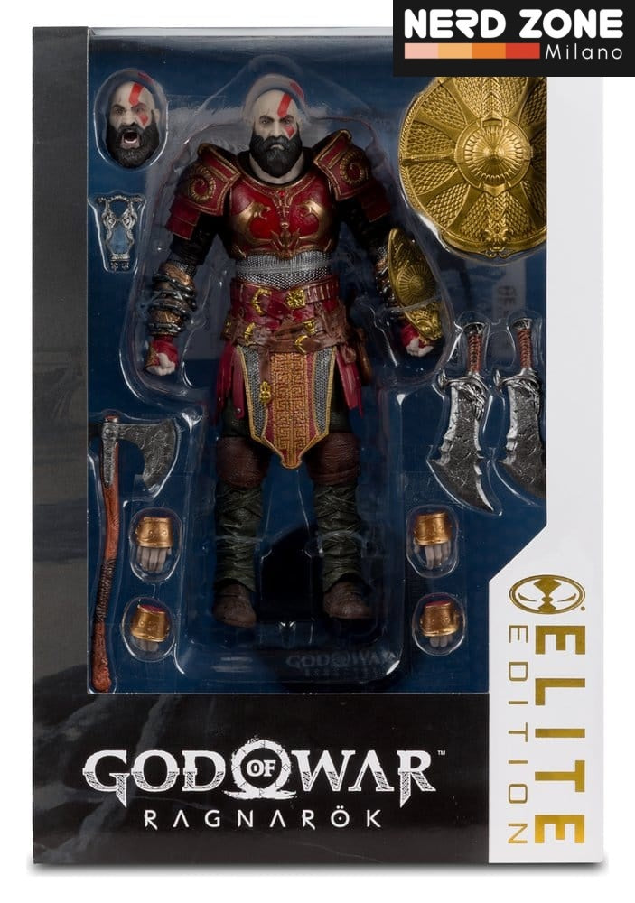 PRE ORDINE -  McFARLANE TOYS 2025 Elite Edition 7inch God Of War Kratos Ares Armor Figure
