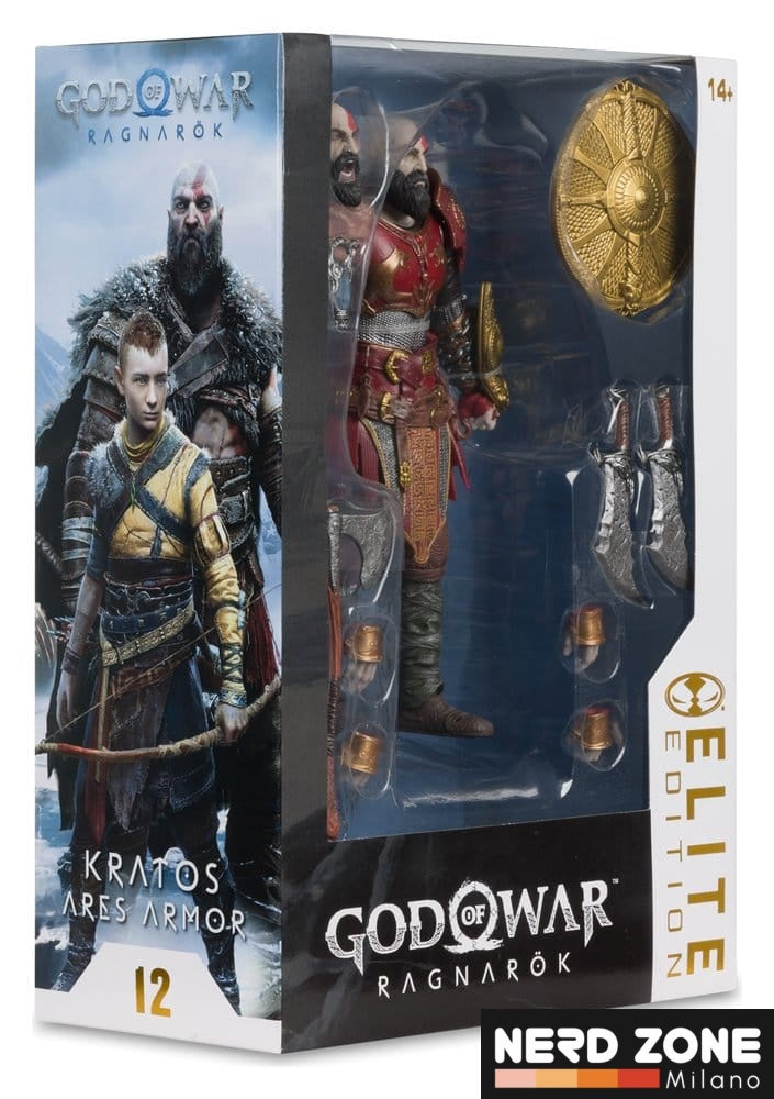 PRE ORDINE -  McFARLANE TOYS 2025 Elite Edition 7inch God Of War Kratos Ares Armor Figure
