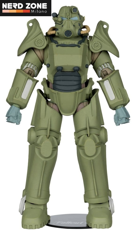 McFARLANE TOYS 2025 - Fallout 76 Gaming Edition Action Figure T-45 Military Armor (Red Platinum Edition) 20 cm