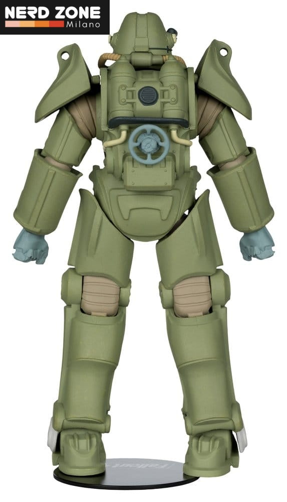 McFARLANE TOYS 2025 - Fallout 76 Gaming Edition Action Figure T-45 Military Armor (Red Platinum Edition) 20 cm