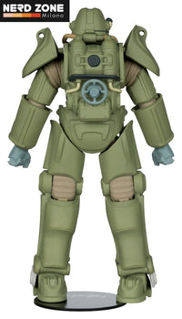 McFARLANE TOYS 2025 - Fallout 76 Gaming Edition Action Figure T-45 Military Armor (Red Platinum Edition) 20 cm