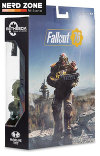 McFARLANE TOYS 2025 - Fallout 76 Gaming Edition Action Figure T-45 Military Armor (Red Platinum Edition) 20 cm
