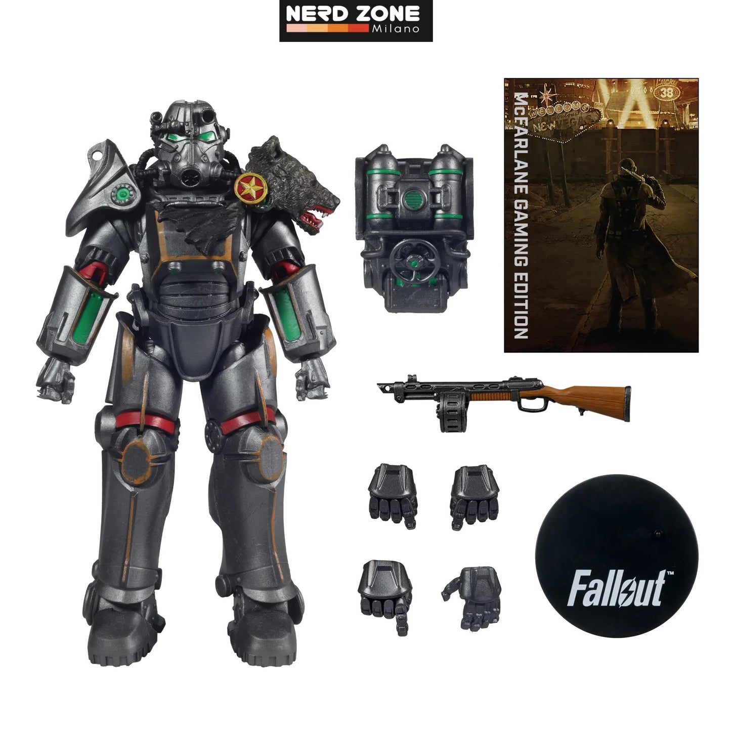 PRE ORDINE - McFARLANE TOYS 2025 Gaming Ed 7in Fallout Wv2 Scorched Sierra Ncr Fallout New Vegas Action Figure