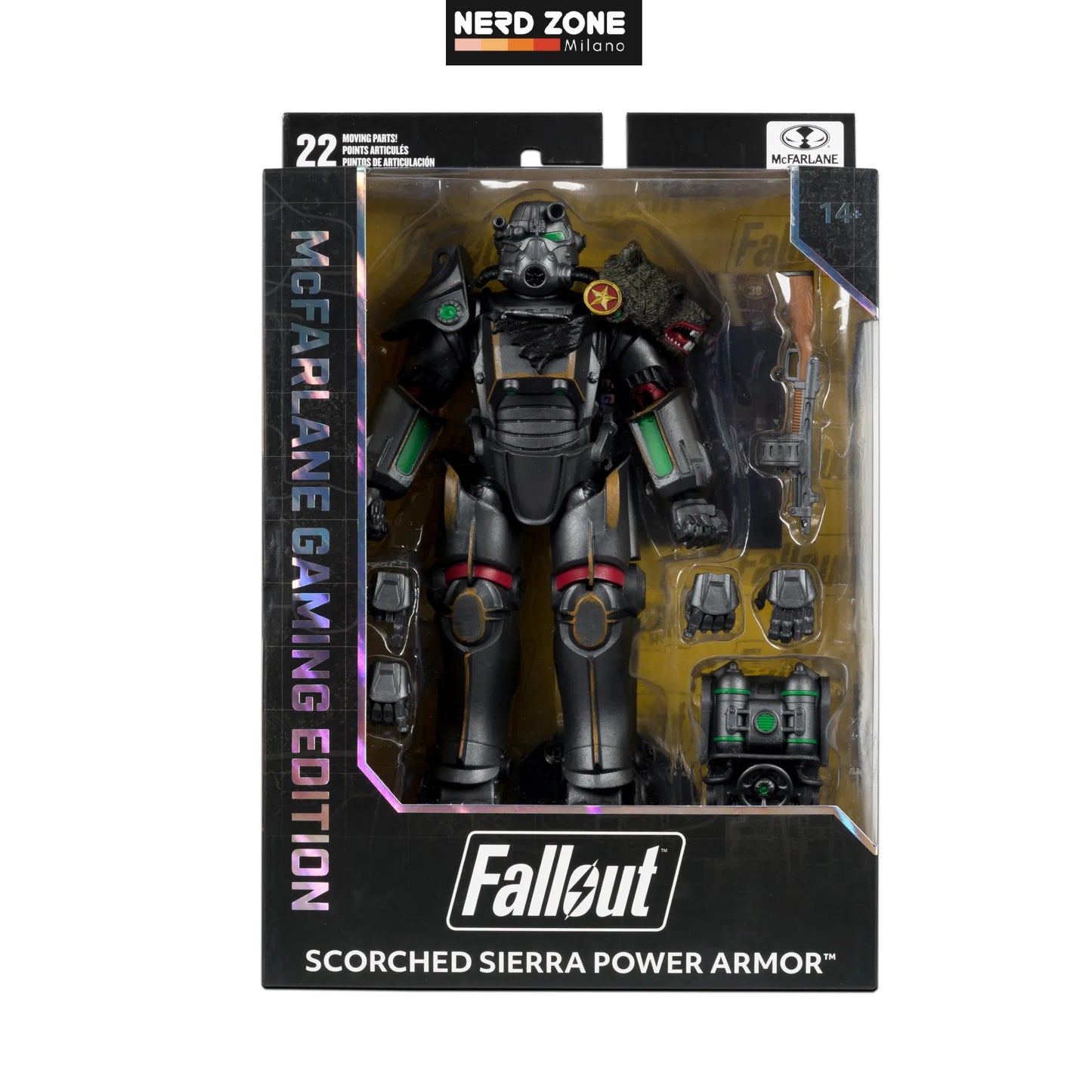 PRE ORDINE - McFARLANE TOYS 2025 Gaming Ed 7in Fallout Wv2 Scorched Sierra Ncr Fallout New Vegas Action Figure