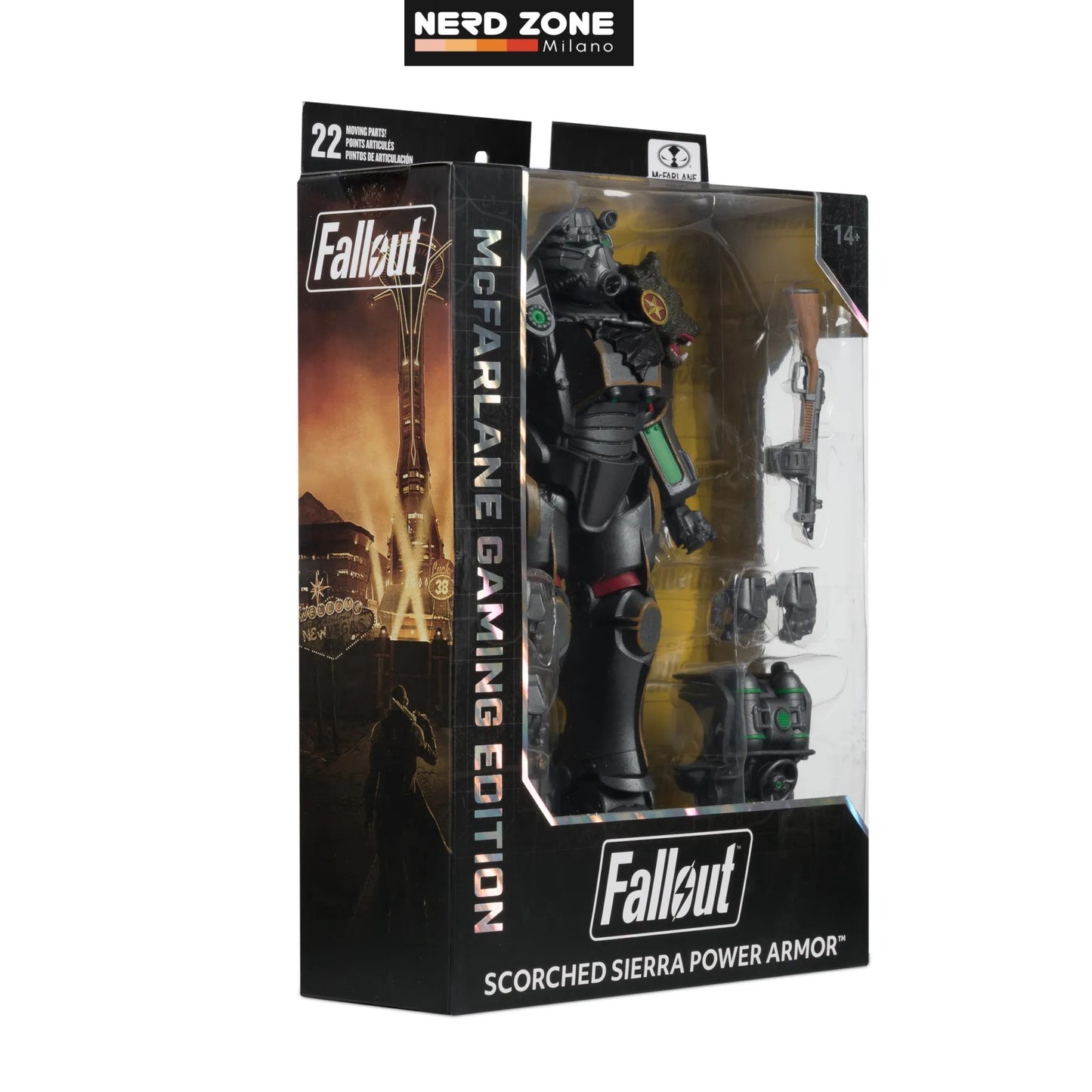 PRE ORDINE - McFARLANE TOYS 2025 Gaming Ed 7in Fallout Wv2 Scorched Sierra Ncr Fallout New Vegas Action Figure