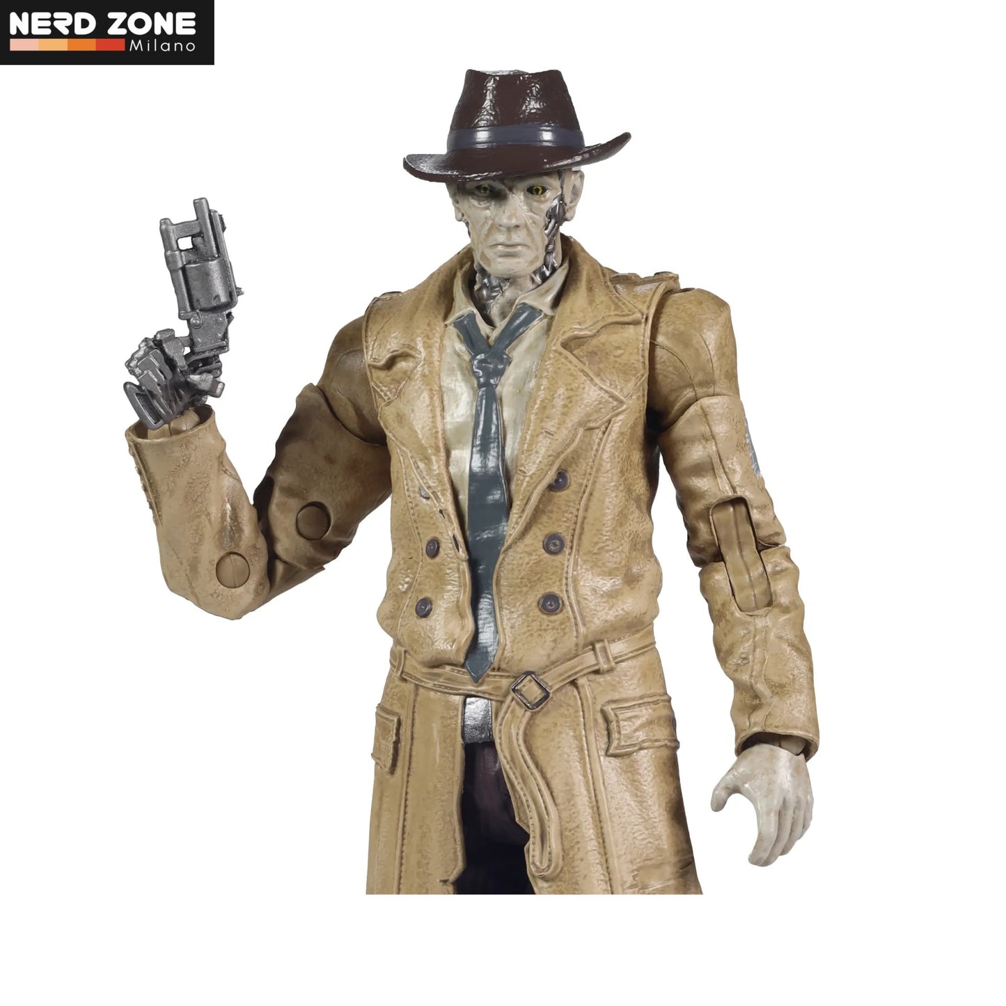 PRE ORDINE - McFARLANE TOYS 2025 Gaming Ed 7inch Fallout Wv2 Nick Valentine Fallout 4 Action Figure