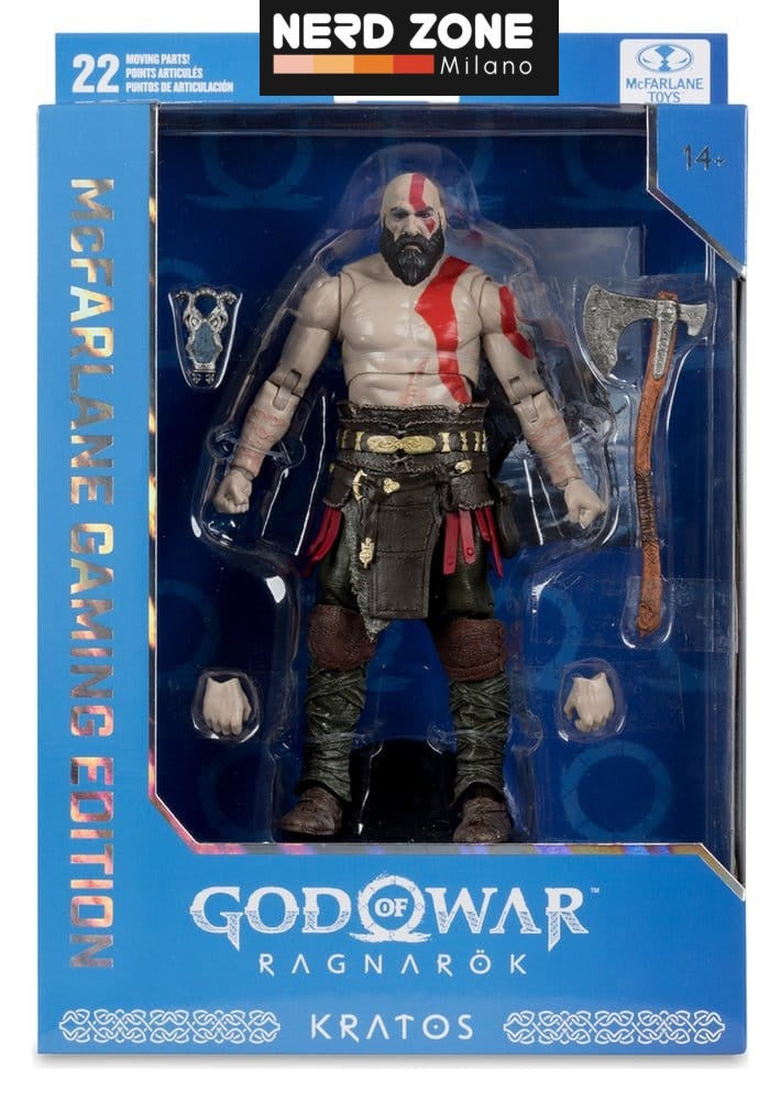 PRE ORDINE - McFARLANE TOYS 2025 Gaming Edition 7inch God Of War Wv1 Kratos Figure
