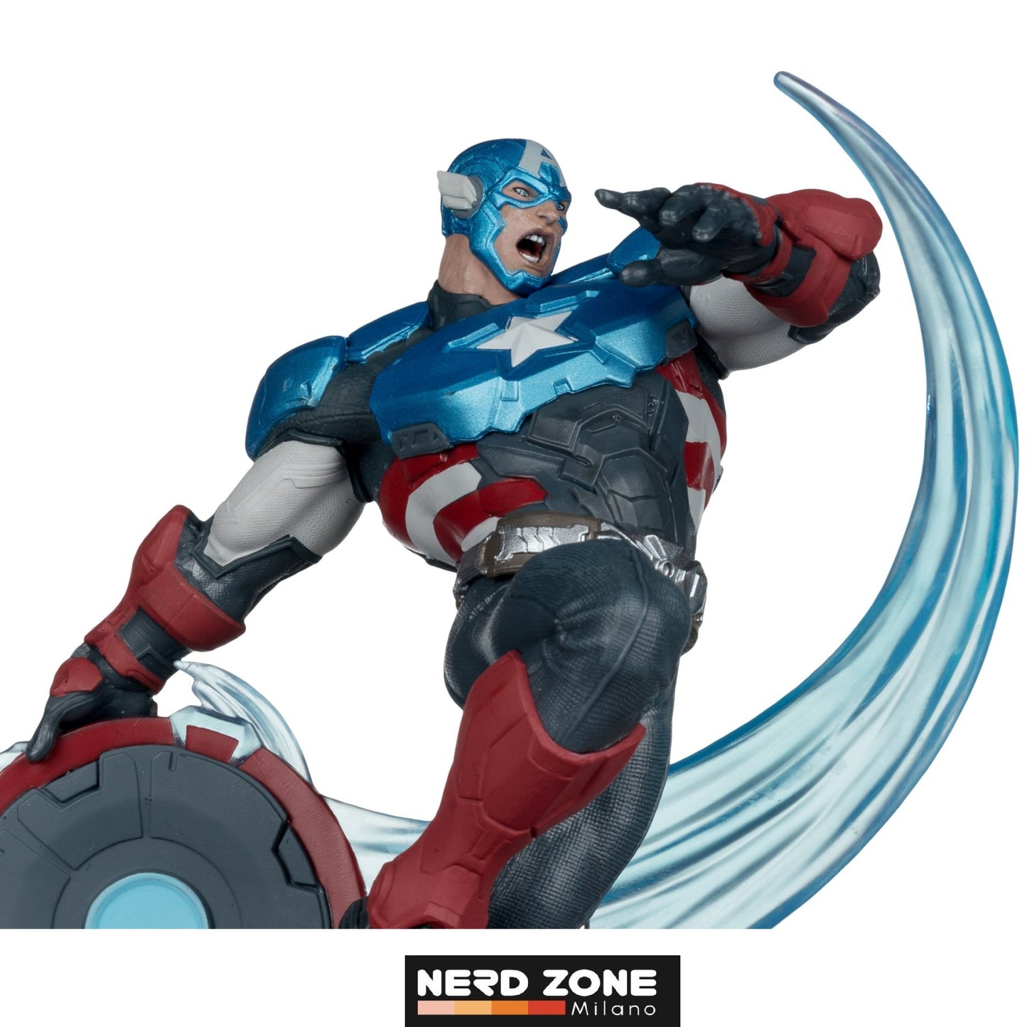 McFARLANE TOYS 2025 - Marvel Rivals Collection 1/10 Action Figure Captain America 20 cm