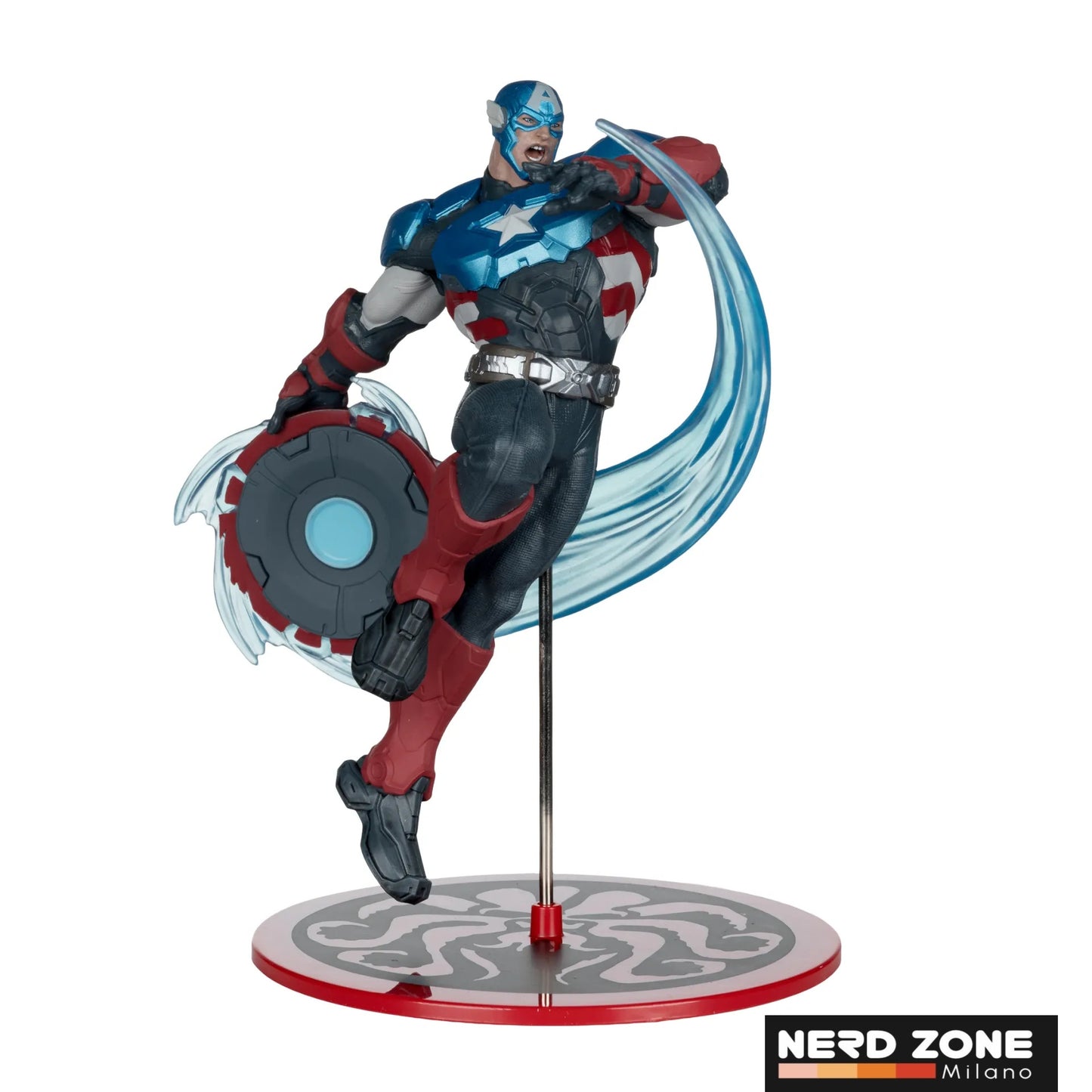 McFARLANE TOYS 2025 - Marvel Rivals Collection 1/10 Action Figure Captain America 20 cm