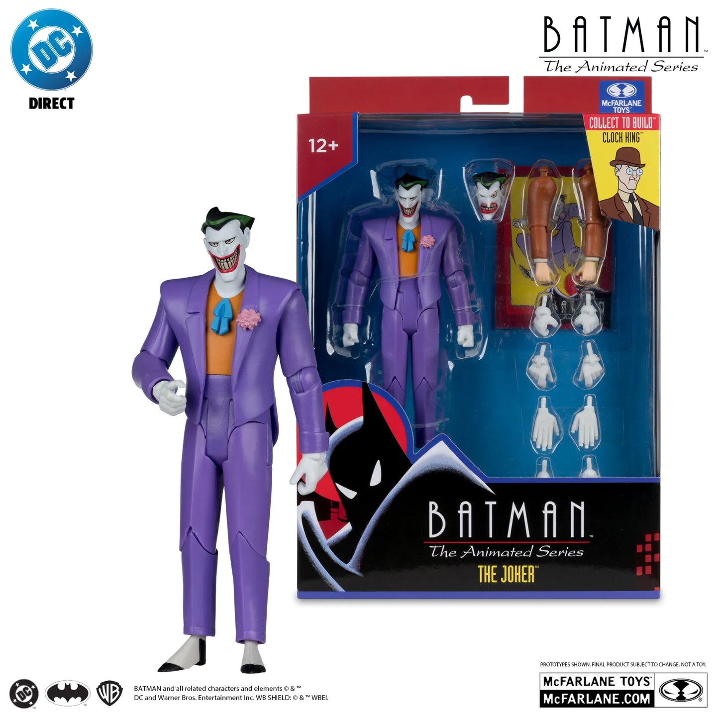 McFARLANE TOYS 2025 - Dc Direct Batman Animated Build-a-figure Wave 7 Action Figure Set (6)
