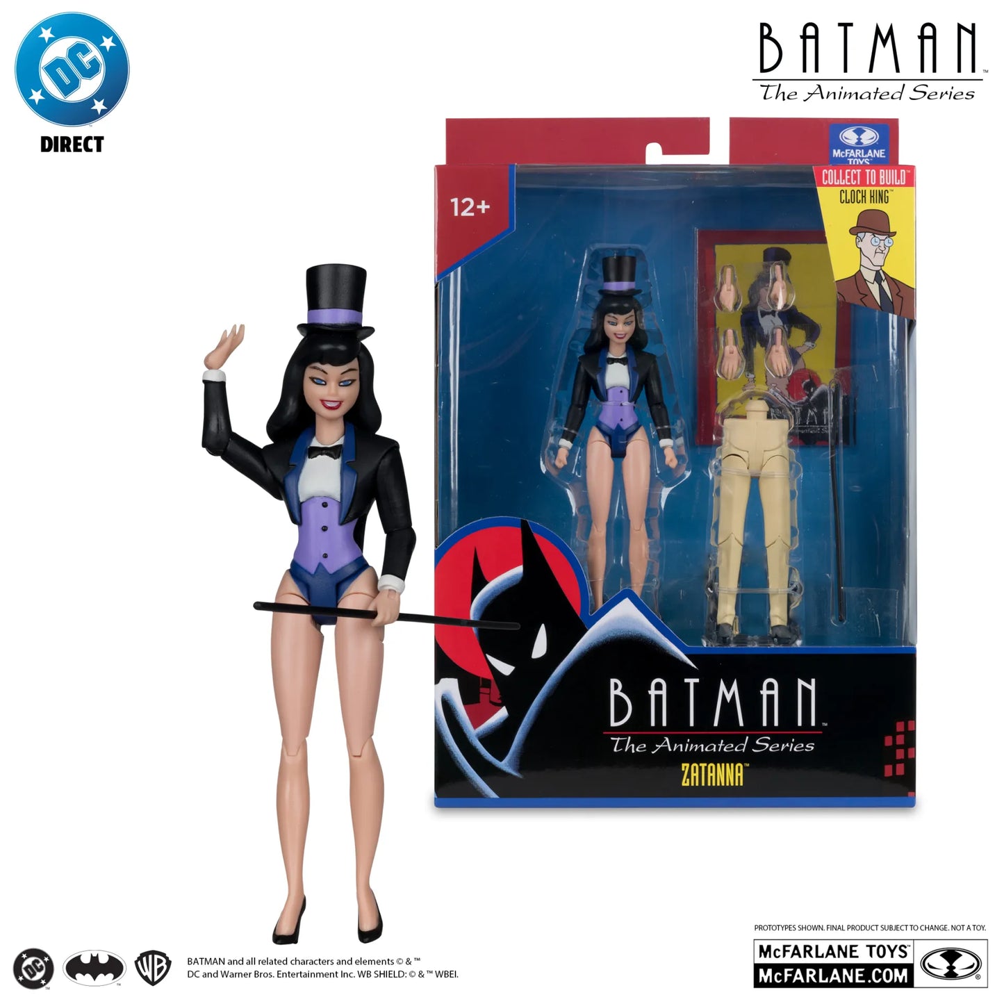 McFARLANE TOYS 2025 - Dc Direct Batman Animated Build-a-figure Wave 7 Action Figure Set (6)