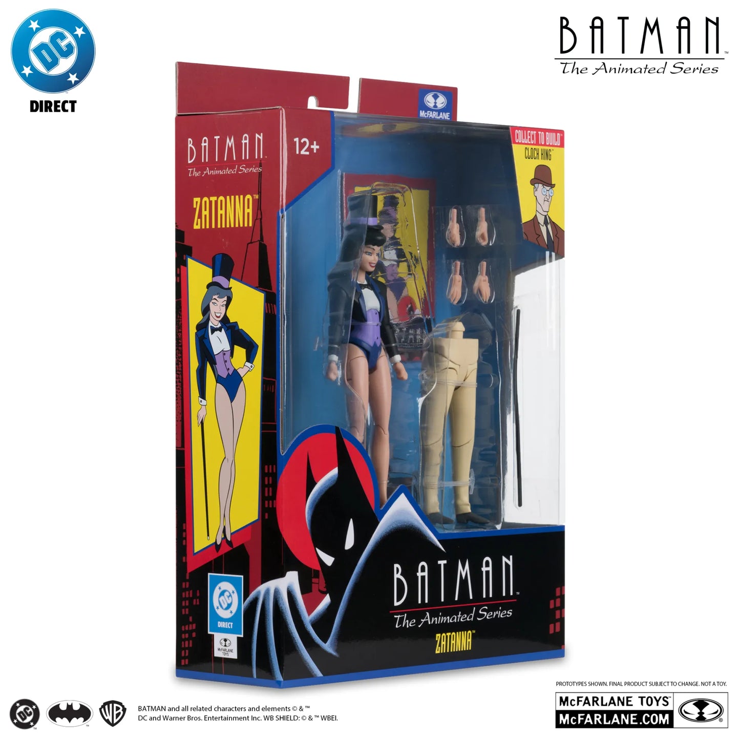 McFARLANE TOYS 2025 - Dc Direct Batman Animated Build-a-figure Wave 7 Action Figure Set (6)
