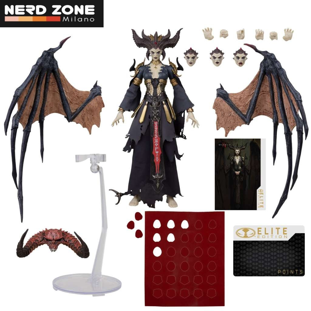 McFARLANE TOYS 2025 - Diablo 4 Lilith McFarlane Elite Edition Figure