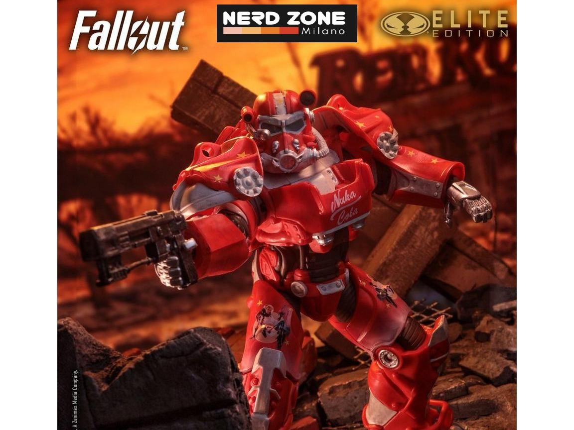 McFARLANE TOYS 2025 - Elite 7in Fallout 76 Nuka Cola T-60 Gold  Label Action Figure