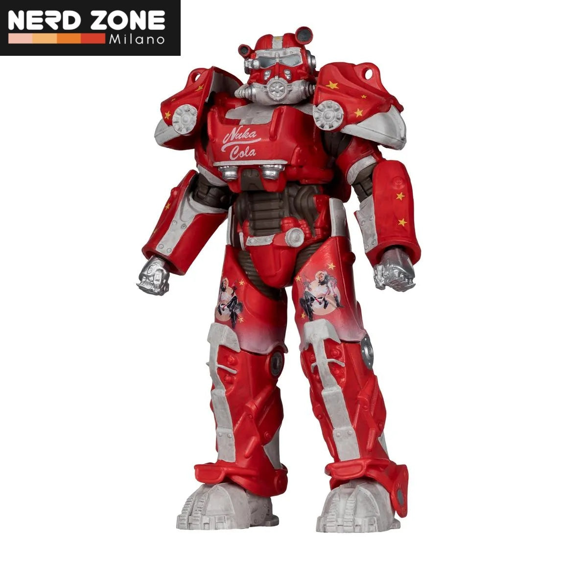 McFARLANE TOYS 2025 - Elite 7in Fallout 76 Nuka Cola T-60 Gold  Label Action Figure